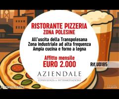 RISTORANTE PIZZERIA POSIZIONE STRATEGICA