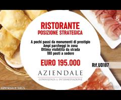 RISTORANTE A POCHI PASSI DA MONUMENTI DI PRESTIGIO