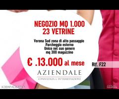 NEGOZIO MQ 1.000 STRADA ALTO PASSAGGIO VEICOLARE
