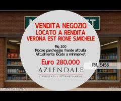AZIENDALE - VENDITA NEGOZIO LOCATO A RENDITA