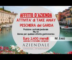 GESTIONE ATTIVITA' TAKE AWAY CENTRO PESCHIERA