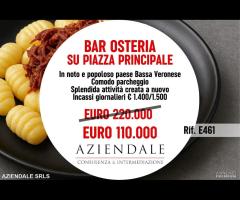 BAR OSTERIA CON CUCINA - 1.400/1.500 GIORNO