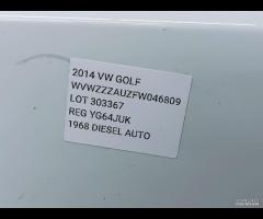 PORTA PORTIERA ANTERIORE DESTRA DX VW GOLF VII 201 - 7