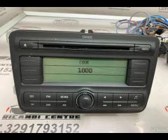 AUTORADIO MULTIFUNZIONE STEREO LETTORE CD SKODA FA