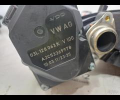 COLLETTORE ASPIRAZIONE VALVOLA A FARFALLA VW PASSA - 19