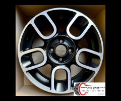4 CERCHI IN LEGA ORIGINALI RAGGIO 15 FIAT 500 - 7