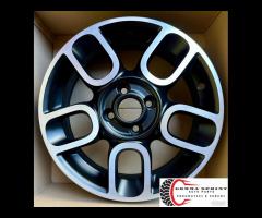 4 CERCHI IN LEGA ORIGINALI RAGGIO 15 FIAT 500 - 8