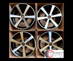 4 CERCHI IN LEGA ORIGINALI RAGGIO 15 SMART FORTWO