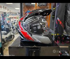 AIROH Casco ON-OFF Bandit - Spicy - Red