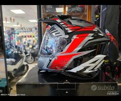 AIROH Casco ON-OFF Bandit - Spicy - Red