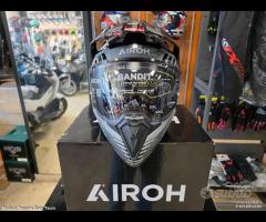 AIROH Casco ON-OFF Bandit - Spicy - Red - 8