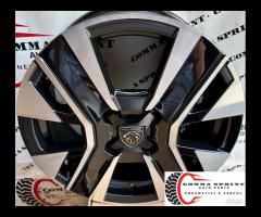 4 CERCHI IN LEGA ORIGINALI R16 PEUGEOT 208, 2008