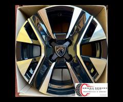 4 CERCHI IN LEGA ORIGINALI R16 PEUGEOT 208, 2008 - 6