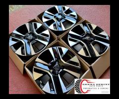 4 CERCHI IN LEGA ORIGINALI R16 PEUGEOT 208, 2008 - 10