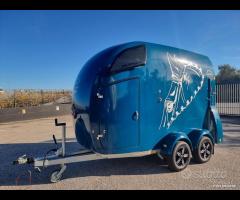 Bockmann trailer Master WCF Vetroresina due posti