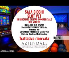 SALA GIOCHI IN NOTO CENTRO COMMERCIALE IN VENETO - 1