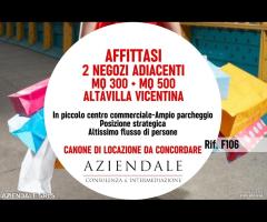 ALTAVILLA VICENTINA IN PICCOLO CENTO C. 2 NEGOZI - 1