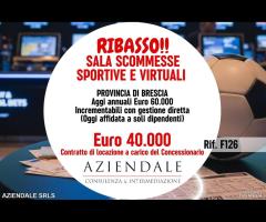 SALA SCOMMESSE-CONTRATTO CARICO DEL CONCESSIONARIO