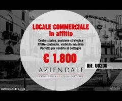 LOCALE COMMERCIALE VENDITA AL DETTAGLIO-NO FOOD