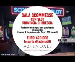 SALA SCOMMESSE CON SLOT IN PROVINCIA DI BRESCIA