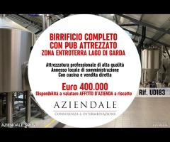 BIRRIFICIO/PUB ATTREZZATO ENTROTERRA LAGO DI GARDA - 1