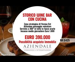 STORICO WINE BAR INCASSO E.1.800 AL GIORNO - 1