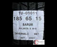 4 PNEUMATICI 185/65 R15 BARUM INVERNALI - 11
