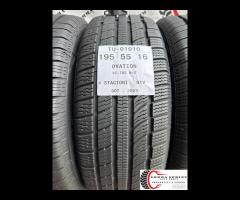 4 PNEUMATICI 195/55 R16 OVATION 4 STAGIONI 85% - 2