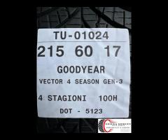 4 PNEUMATICI 215/60 R17 GOODYEAR 4 STAGIONI 85% - 10