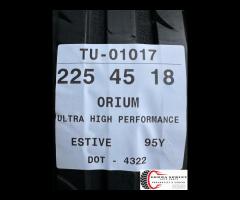 4 PNEUMATICI 225/45 R18 ORIUM ESTIVE - 11