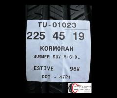 4 PNEUMATICI 225/45 R19 KORMORAN ESTIVE SEMINUOVE - 9