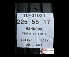 4 PNEUMATICI 225/55 R17 HANKOOK ESTIVE - 11
