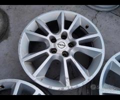 Cerchi In Lega Da 17" Per Opel Zafira B 2008