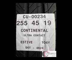 2 PNEUMATICI 255/45 R19 CONTINENTAL ESTIVE 80% - 5