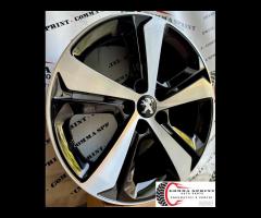 4 CERCHI IN LEGA ORIGINALI R17 PEUGEOT 308, 508