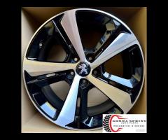 4 CERCHI IN LEGA ORIGINALI R17 PEUGEOT 308, 508 - 8