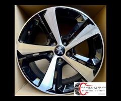 4 CERCHI IN LEGA ORIGINALI R17 PEUGEOT 308, 508 - 9