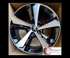 4 CERCHI IN LEGA ORIGINALI R17 PEUGEOT 308, 508 - 11