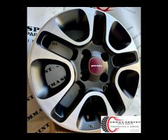 4 CERCHI IN LEGA ORIGINALI RAGGIO 14 FIAT PANDA