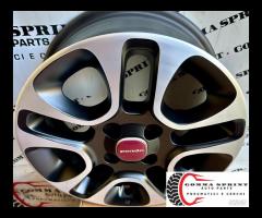 4 CERCHI IN LEGA ORIGINALI RAGGIO 14 FIAT PANDA