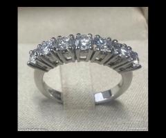 ANELLO FEDINA SETTE ORO 18kt. E DIAMANTI ct. 1,06