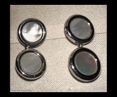 PAIO POLSINI / GEMELLI IN ORO 18kt. E MADREPERLA