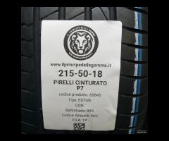 2 GOMME 215 50 18 PIRELLI A60845