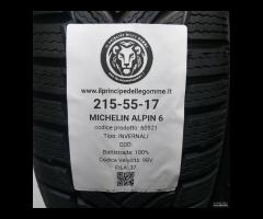 2 GOMME 215 55 17 MICHELIN A60921