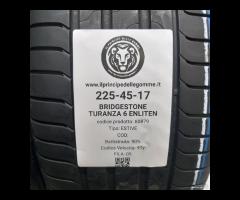 2 GOMME 225 45 17 BRIDGESTONE A60879