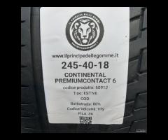 2 GOMME 245 40 18 CONTINENTAL A60912