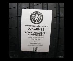 2 GOMME 275 40 18 GOODYEAR A60907