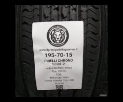 4 GOMME 195 70 15 PIRELLI A60900