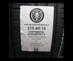 4 GOMME 215 60 16 CONTINENTAL A60856