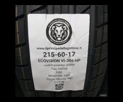 4 GOMME 215 60 17 ECOVISION A60899